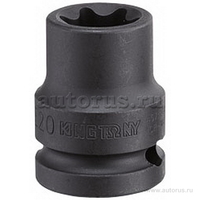 Головка торцевая ударная TORX Е-стандарт 3/4, E30, L 56 мм KING TONY 657530M